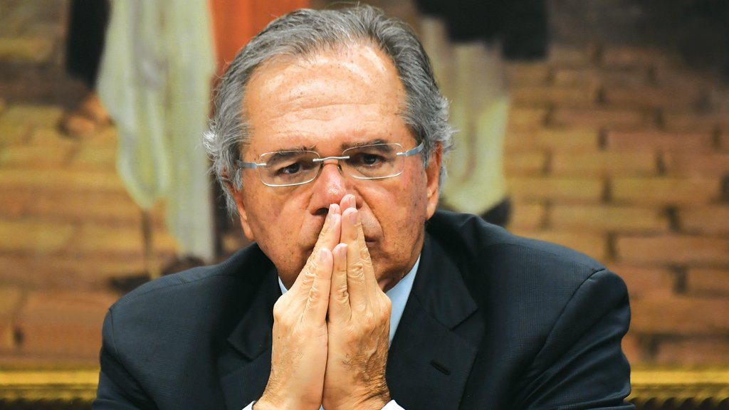 O ministro Paulo Guedes