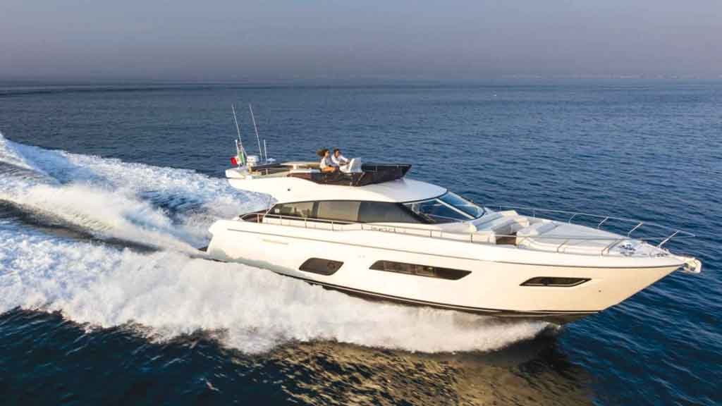 Okean acaba de vender o primeiro modelo Ferretti 500