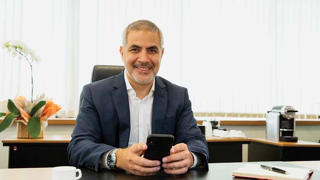 Gastón Diaz Perez presidente e CEO da Robert Bosch América Latina: "Nossa expectativa a longo prazo é que os softwares representem 10% das nossas fontes de receita. Hoje, não chegam a 1%” (Crédito: LZP Produções)