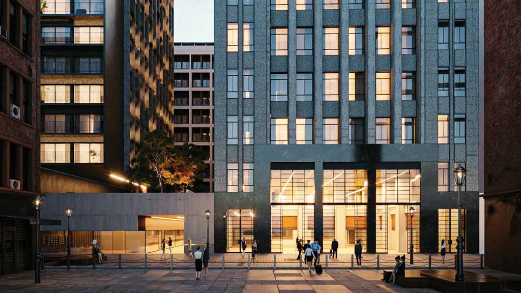 Projeção de como ficará o edifício após a reforma (Crédito: Divulgação)