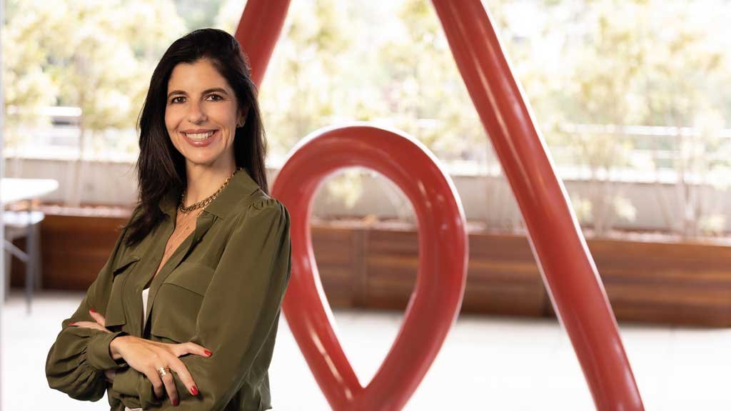 Fiamma Zarife, diretora-geral do Airbnb no Brasil: empresa tem ajudado as mulheres no País (Crédito: Divulgação)