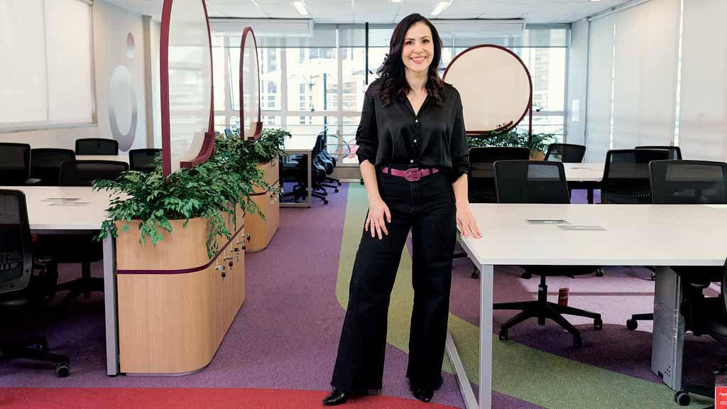Mônica Hauck, CEO da Sólides: "Hoje a rotatividade [de funcionários] dos clientes Sólides é de 17%, menos da metade da média nacional, que gira em torno de 50%” (Crédito: Bruna Cabral)