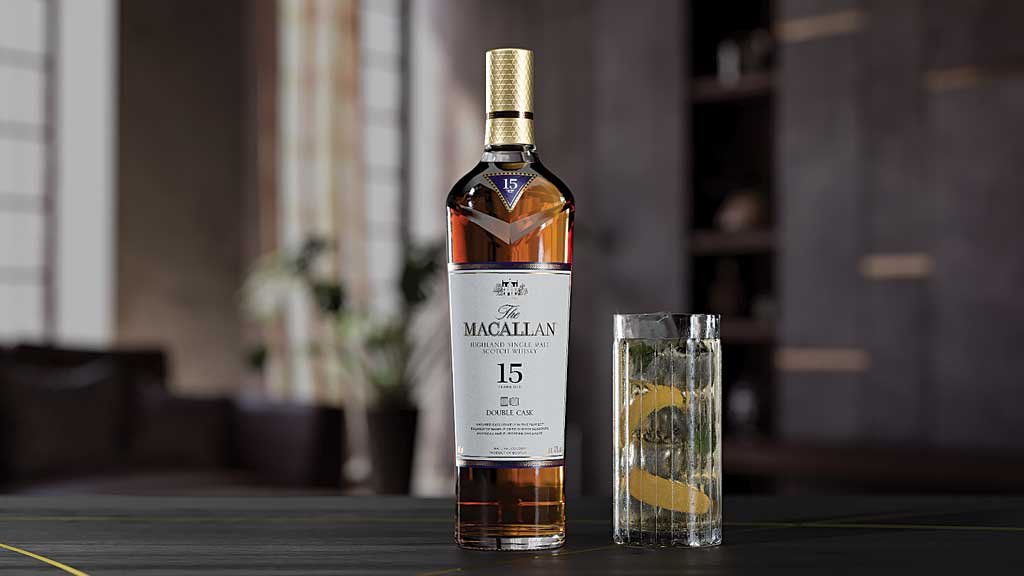 The Macallan Double Cask: o single malt é a categoria que mais cresceu em preço nos últimos dez anos (Crédito: Divulgação)