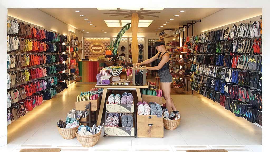Havaianas: vendas internacionais ajudaram na performance de 2022 (Crédito: Divulgação)